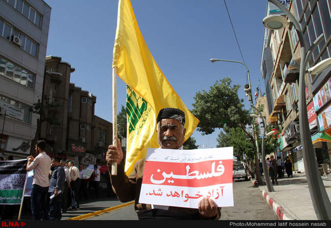راهپیمایی روز قدس در سنندج