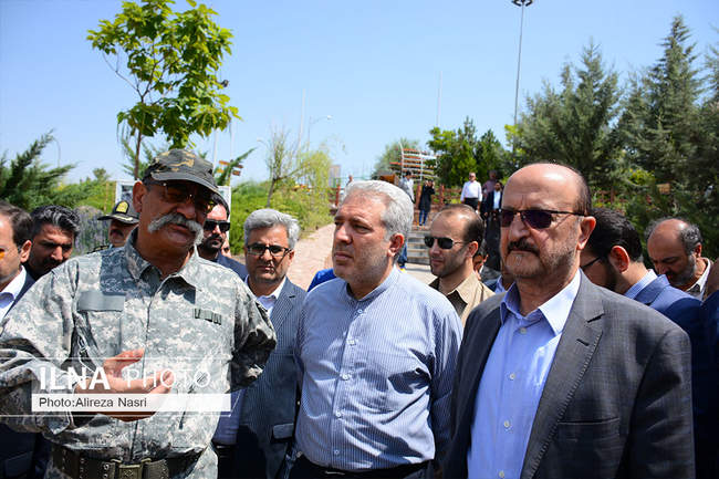 بازدید معاون رئیس جمهوری از اماکن تاریخی و تفریحی قزوین