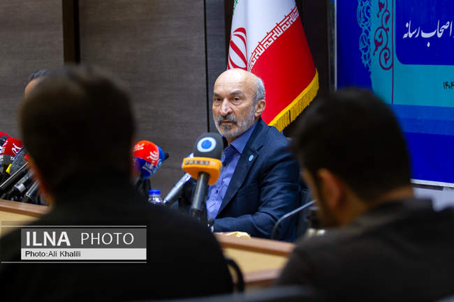 نشست خبری رییس دانشگاه تهران
