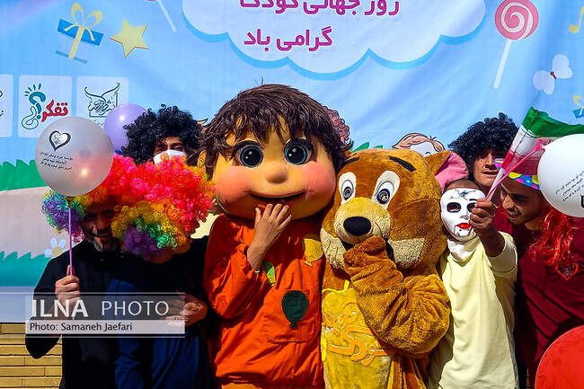 جشن روز جهانی کودک در آسایشگاه شهید بهشتی مشهد