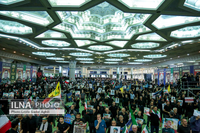 گرامیداشت شهدای اقتدار در مصلی تهران