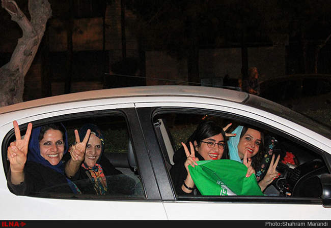 جشن هسته ای در اصفهان