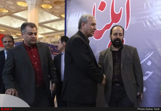 بازدید علی ربیعی وزیر تعاون، کار ورفاه اجتماعی ازنمایشگاه مطبوعات و خبرگزاری‌ها 