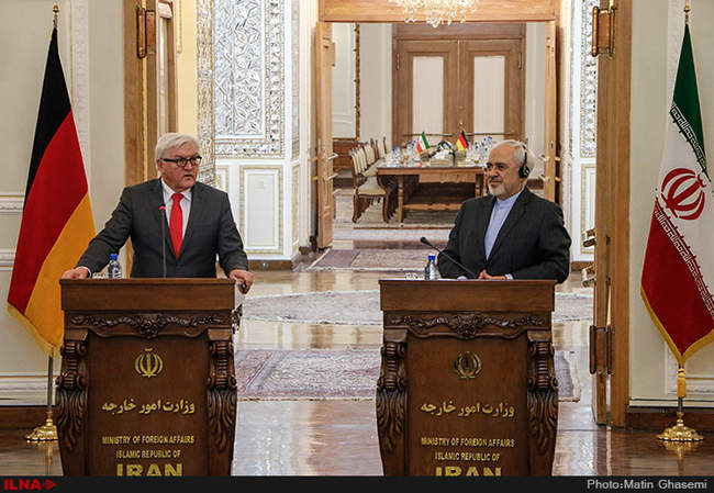 دیدار محمد جواد ظریف وزیر امور خارجه کشورمان با فرانک والتر اشتن مای�