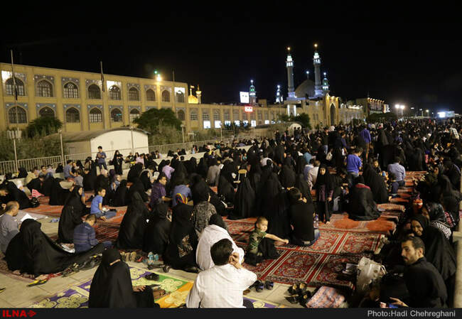 مراسم احیا شب نوزدهم ماه رمضان در آستان مقدس حضرت فاطمه معصومه سلام الله علیها/3