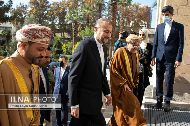 دیدار وزرای خارجه ایران و عمان