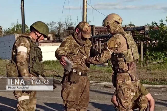 تسلیم کارخانه آزوفستال در ماریوژول اوکراین