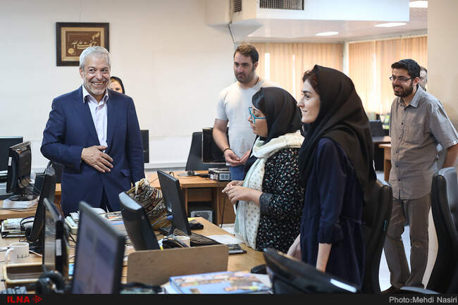 حضور فعالان سیاسی ، اجتماعی و فرهنگی در ایلنا به مناسبت روز خبرنگار