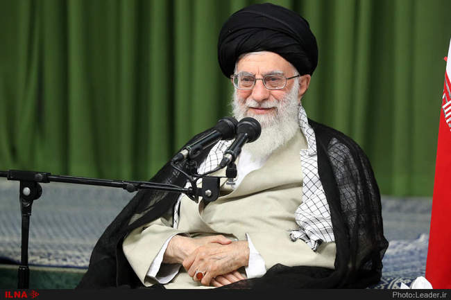 دیدار جمعی از شاعران و استادان زبان و ادب پارسی با رهبر معظم انقلاب ا