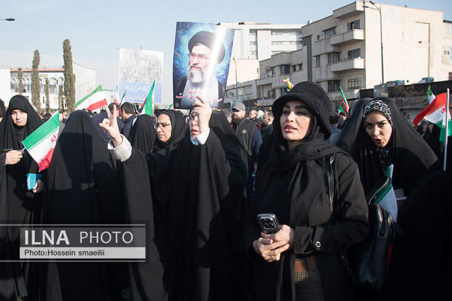 راهپیمایی محکومیت اقدامات تروریستی آمریکا و رژیم صهیونیستی علیه ملت