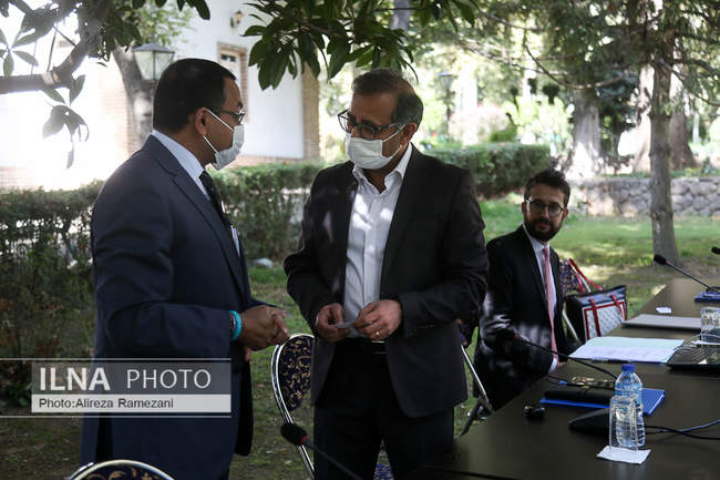  کنفرانس خبری اهدای واکسن در سفارت ایتالیا 