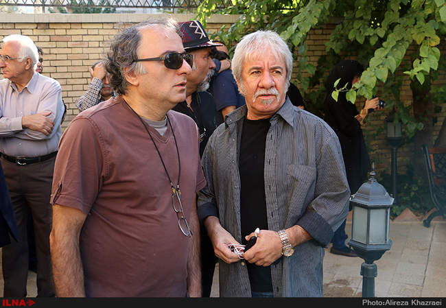 مراسم تشییع پیکر ایرج کریمی کارگردان و منتقد سینما