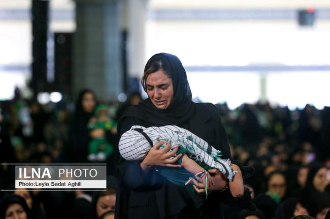مراسم شیرخوارگان حسینی - تهران