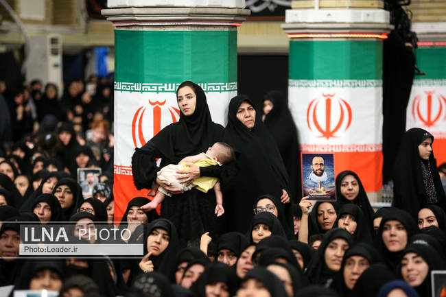 مراسم بزرگداشت شهدای جنگ تحمیلی ۱۲روزه با حضور رهبر معظم انقلاب
