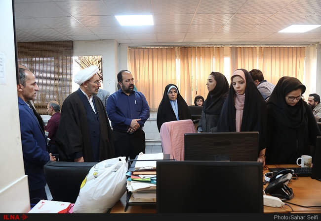 حضور علی یونسی در خبرگزاری ایلنا