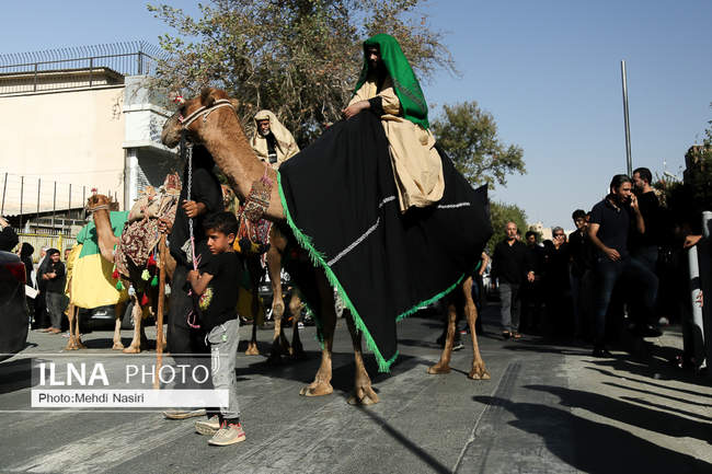 مراسم تشابیه حسینیه کاظمینی‌های مقیم تهران