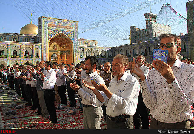 نماز عید سعید فطر در مشهد/7