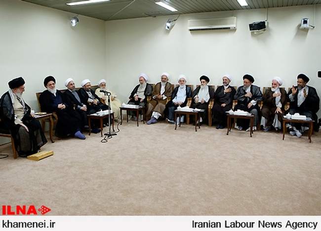 اعضای مجلس خبرگان رهبری صبح امروز با رهبر انقلاب اسلامی دیدار کردند
