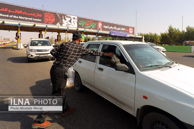 خدمت رسانی هلدینگ صنایع و معادن غدیر به عزاداران رهبر شهید در قم