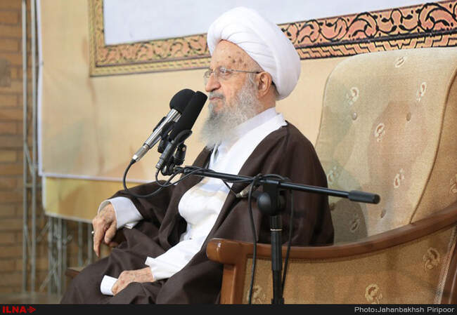 نشست انجمن علمی ارتباطات وتبلیغ حوزه علمیه با حضورآیت الله مکارم شیرازی