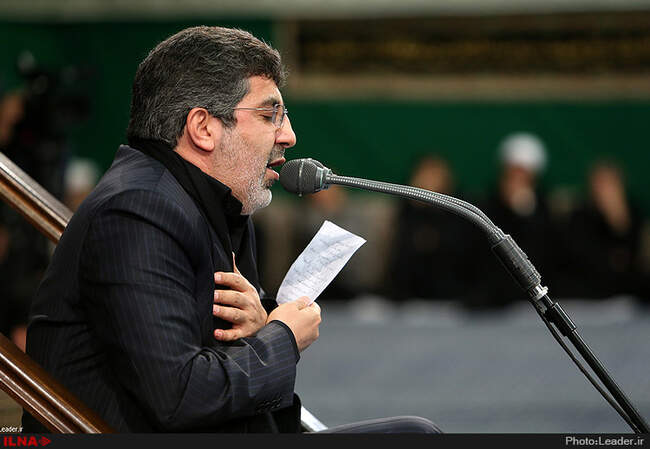 مراسم عزاداری شام غریبان در حسینیه امام خمینی