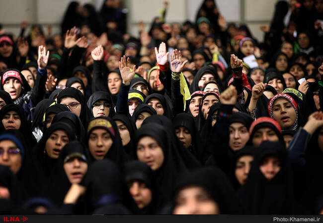 مراسم عزاداری اربعین حسینی با حضور هیات‌های دانشجویی در حسینیه امام خمینی(ره)