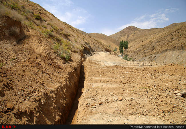 عملیات گازرسانی به روستاهای کوهستانی و صعب العبور سنندج