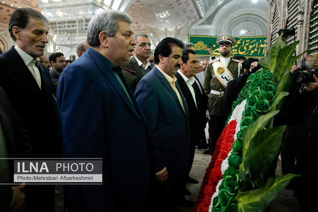  آیین تجدید میثاق جامعه کار و تولید با آرمان‌های بنیان‌گذار نظام جم�