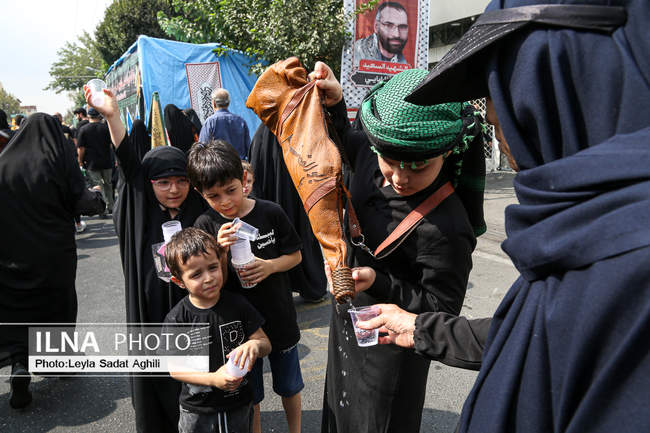 برگزاری مراسم پیاده روی جاماندگان اربعین در تهران/ 1