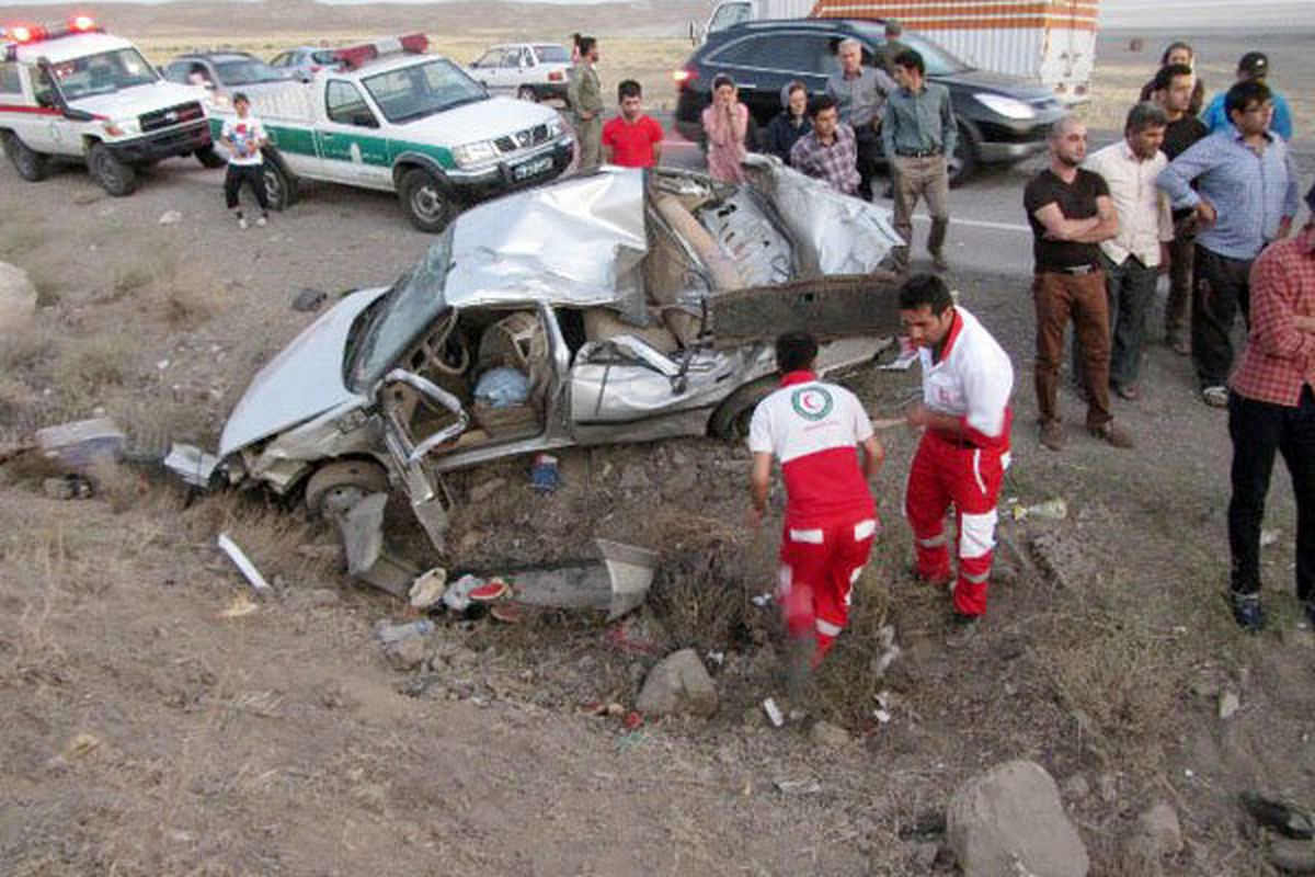 ۳۹ تن در حادثه تصادف مازندران مصدوم شدند