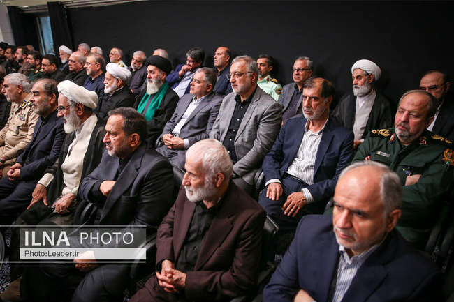 مراسم بزرگداشت شهدای جنگ تحمیلی ۱۲روزه با حضور رهبر معظم انقلاب