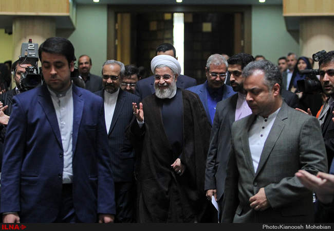 دیدار تلاشگران عرصه تعاون با رئیس جمهور