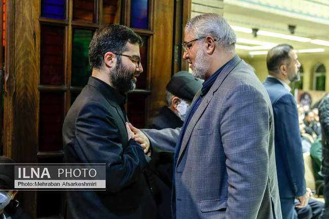 مراسم یادبود درگذشتگان خانواده معاون رییس جمهور