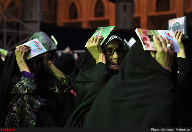 مراسم احیای شب بیست و سوم ماه رمضان-حرم امام خمینی(ره)