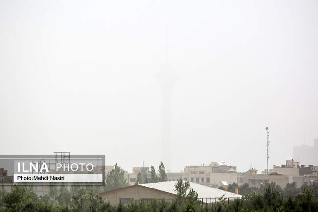آلودگی امروز هوای تهران