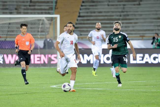 گزارش تصویری: برتری دوگله ایران برابر امارات در مسیر جام جهانی