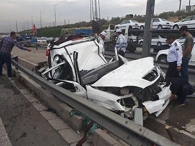 تصادفات درون شهری در کرمانشاه ۵۲ درصد کاهش یافت