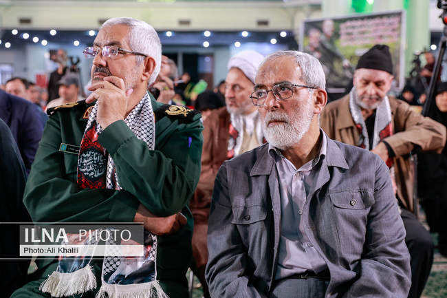 گرامیداشت اولین سالگرد شهادت سپهبد پاسدار حسین سلامی