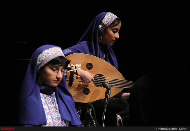  اجرای ارکستر پارس در اولین شب سی و دومین جشنواره موسیقی فجر در تالار وحدت‎
