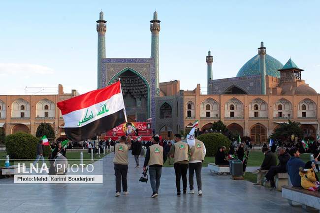 سوگواری چهلمین روز شهادت رهبر انقلاب در اصفهان