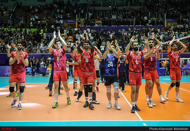 لیگ ملت‌های والیبال/ایران و آلمان