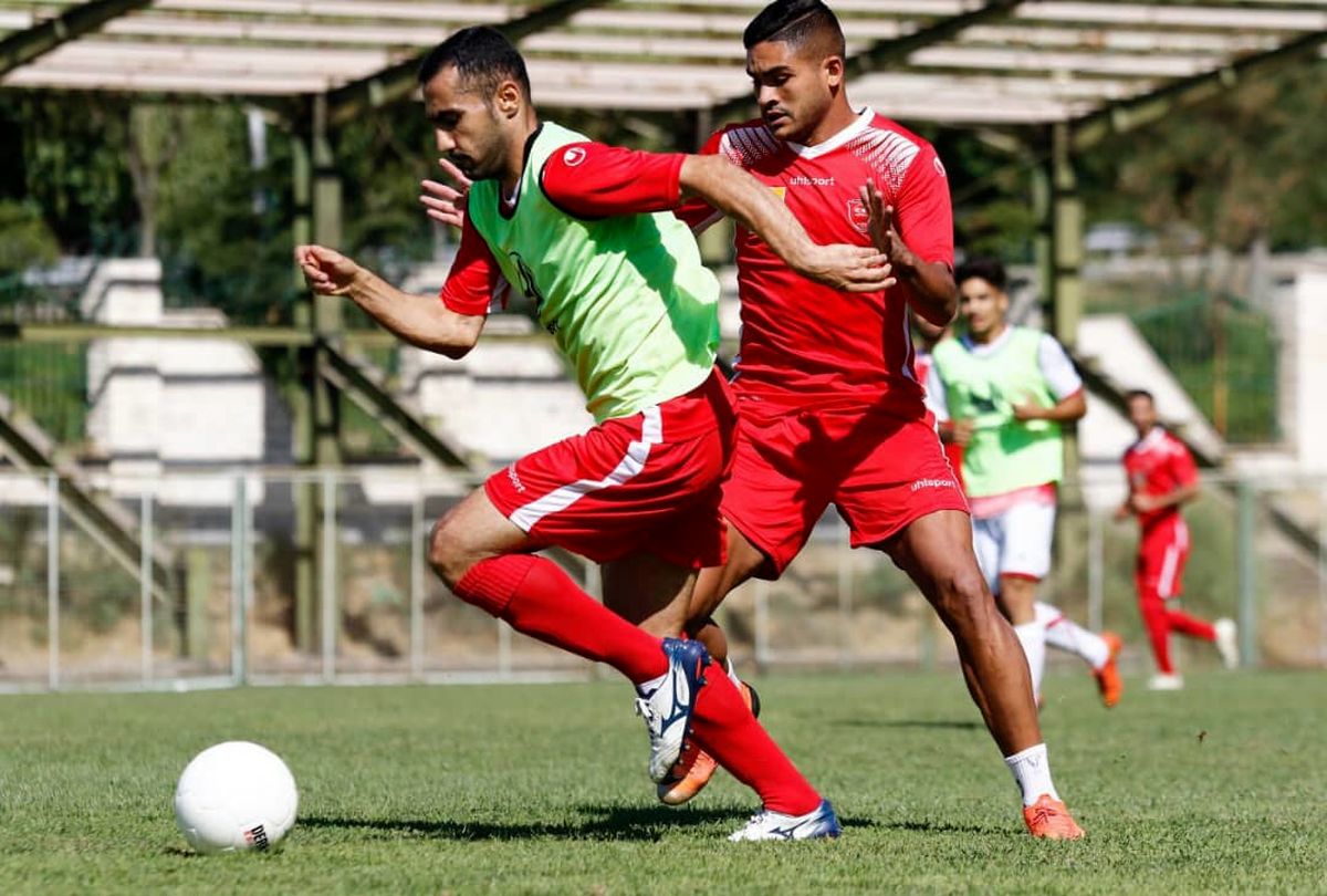 گزارش تصویری دیدار دوستانه پرسپولیس با امیدها