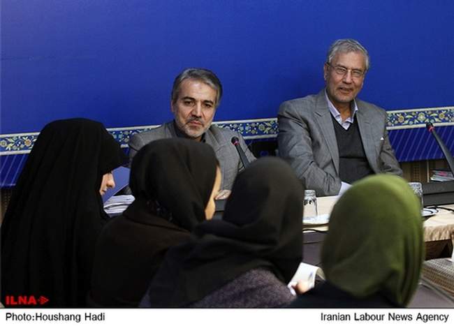 نشست خبری سخنگوی دولت و وزیر کار