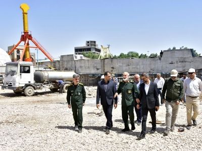 بازدید سردار خادم سیدالشهدا از پل شهدای اروند