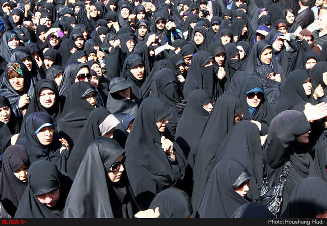  مراسم تشییع پیکر جان‌ باختگان فاجعه منا در تهران/1