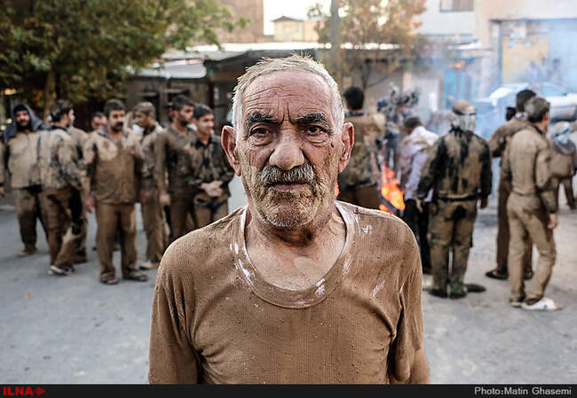 آیین گل مالی عاشورای حسینی در لرستان