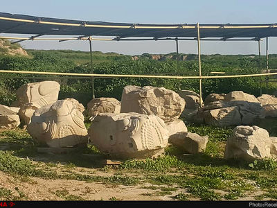 شرایط نامناسب نگهداری از میراث جهانی شوش+عکس