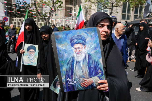 مراسم اربعین رهبر شهید انقلاب در تهران / 1