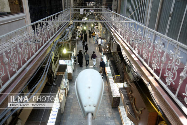 روزهای خلوت بازار تهران در ایام شیوع بیماری کرونا