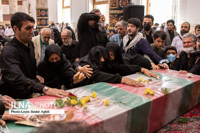 مراسم تشییع پیکر شهید صیاد خدایی